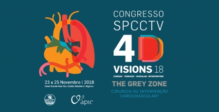 Quatro especialidades de mãos dadas no Congresso SPCCTV 4DVisions 2018