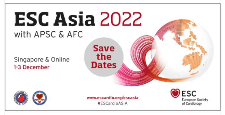 Expandir fronteiras na Medicina cardiovascular, assim será o ESC Asia 2022